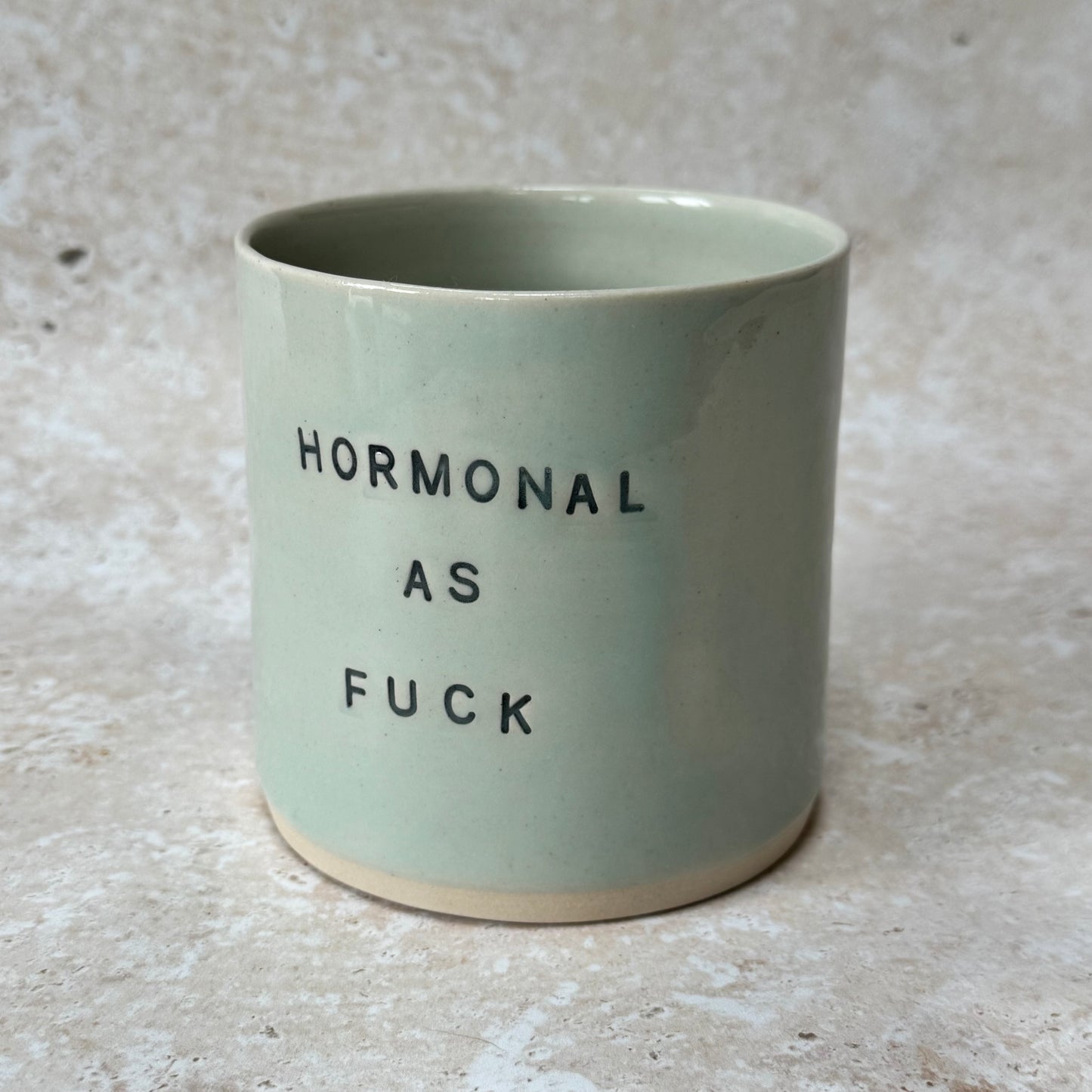‘Hormonal As Fuck’ Mug