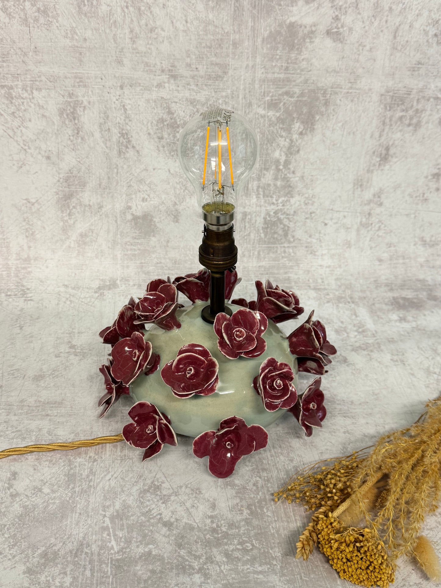 Lamp - ‘Ring O’Roses’ Design