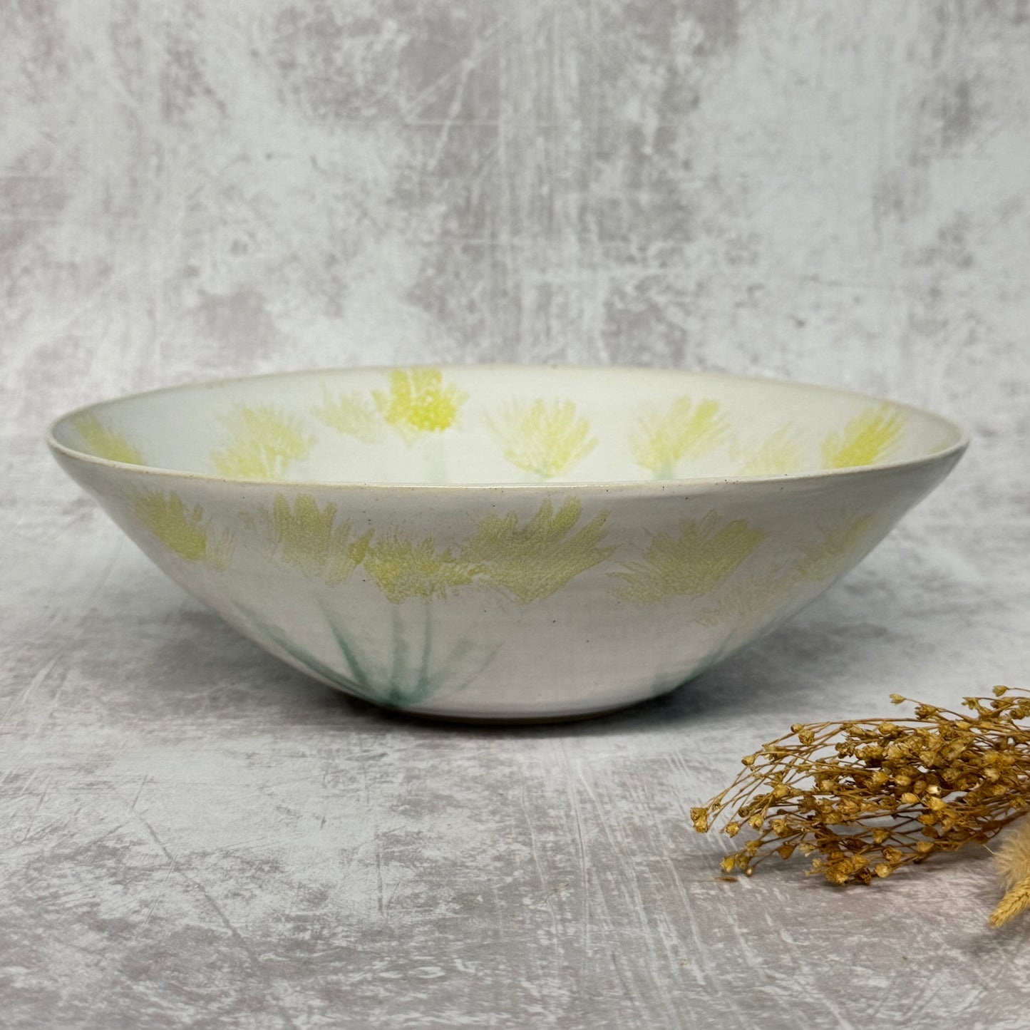 Serving Bowl - Flower Design