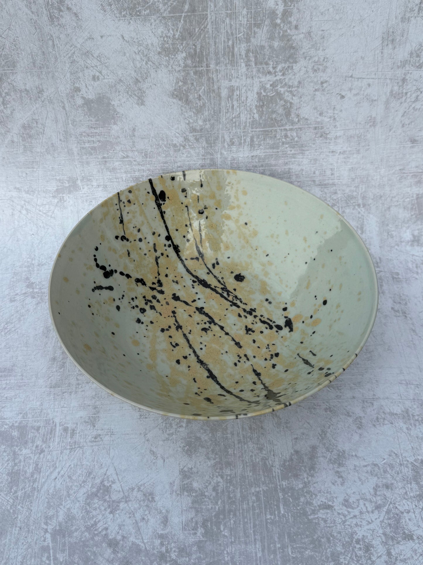 Large Bowl - Splatter Design