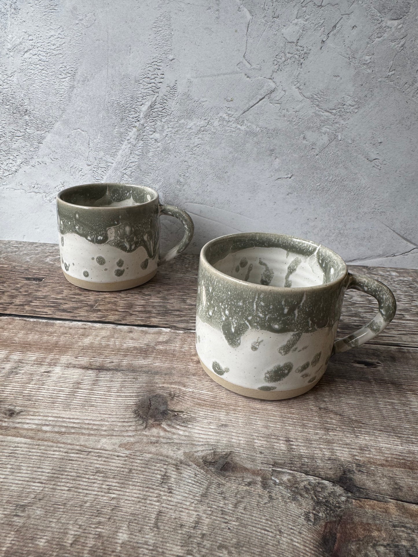 Espresso Cup - Sea Foam Design