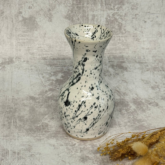 Vase - Black Splatter