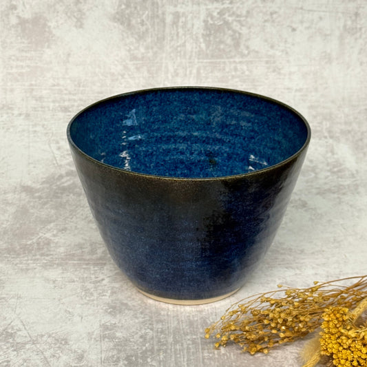 Breakfast Bowl - Deep Sea Blue Design