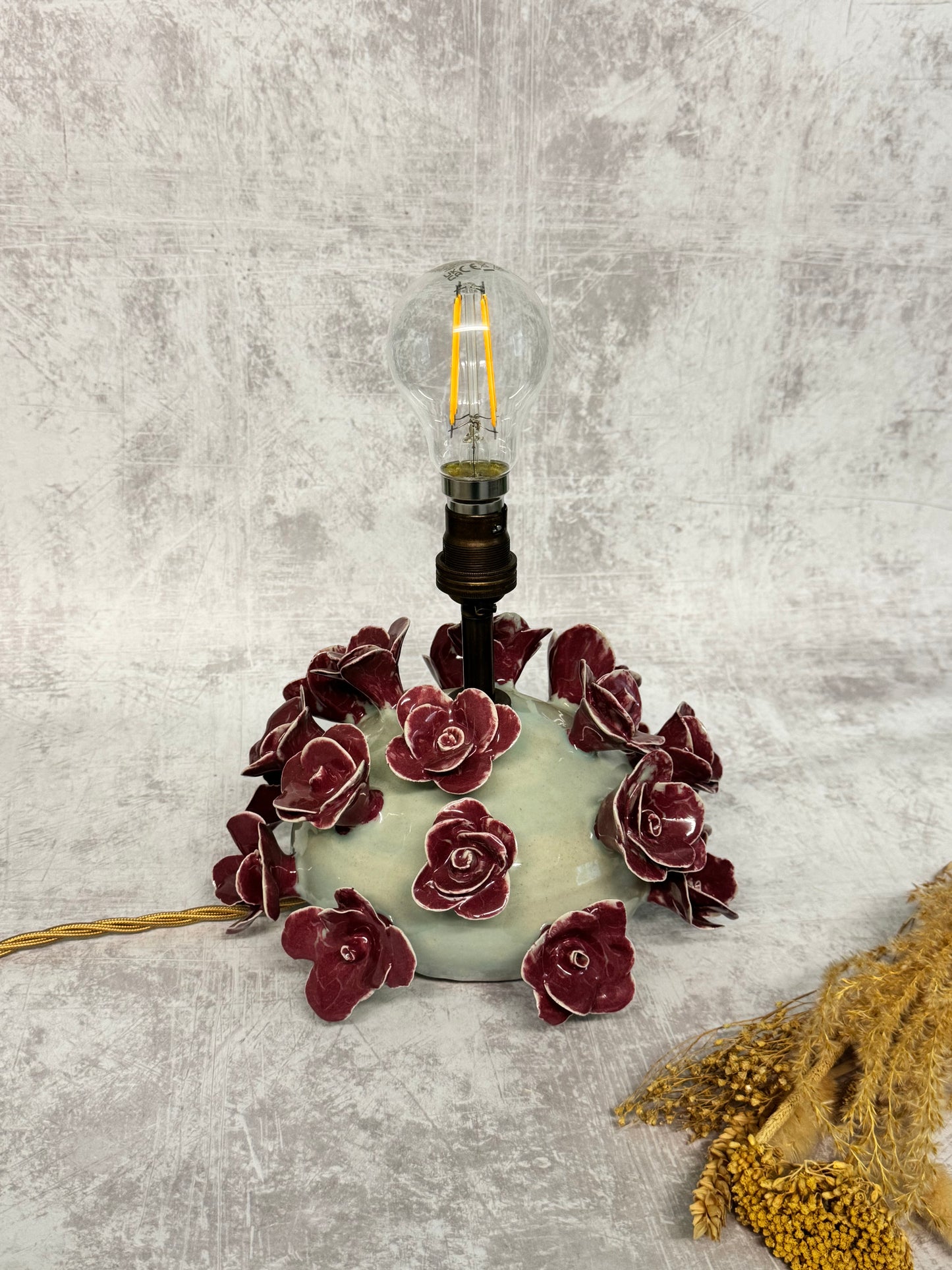Lamp - ‘Ring O’Roses’ Design