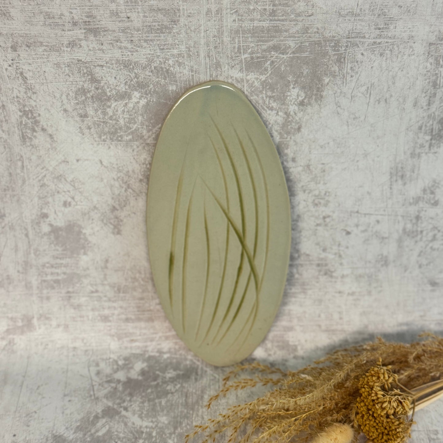 Platter/Cheese Plate - Grasses In The Wind Design