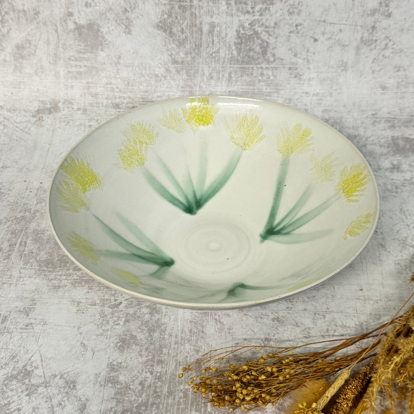 Serving Bowl - Flower Design