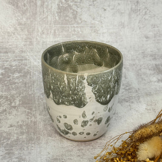Tumbler Cup - Sea Foam Design