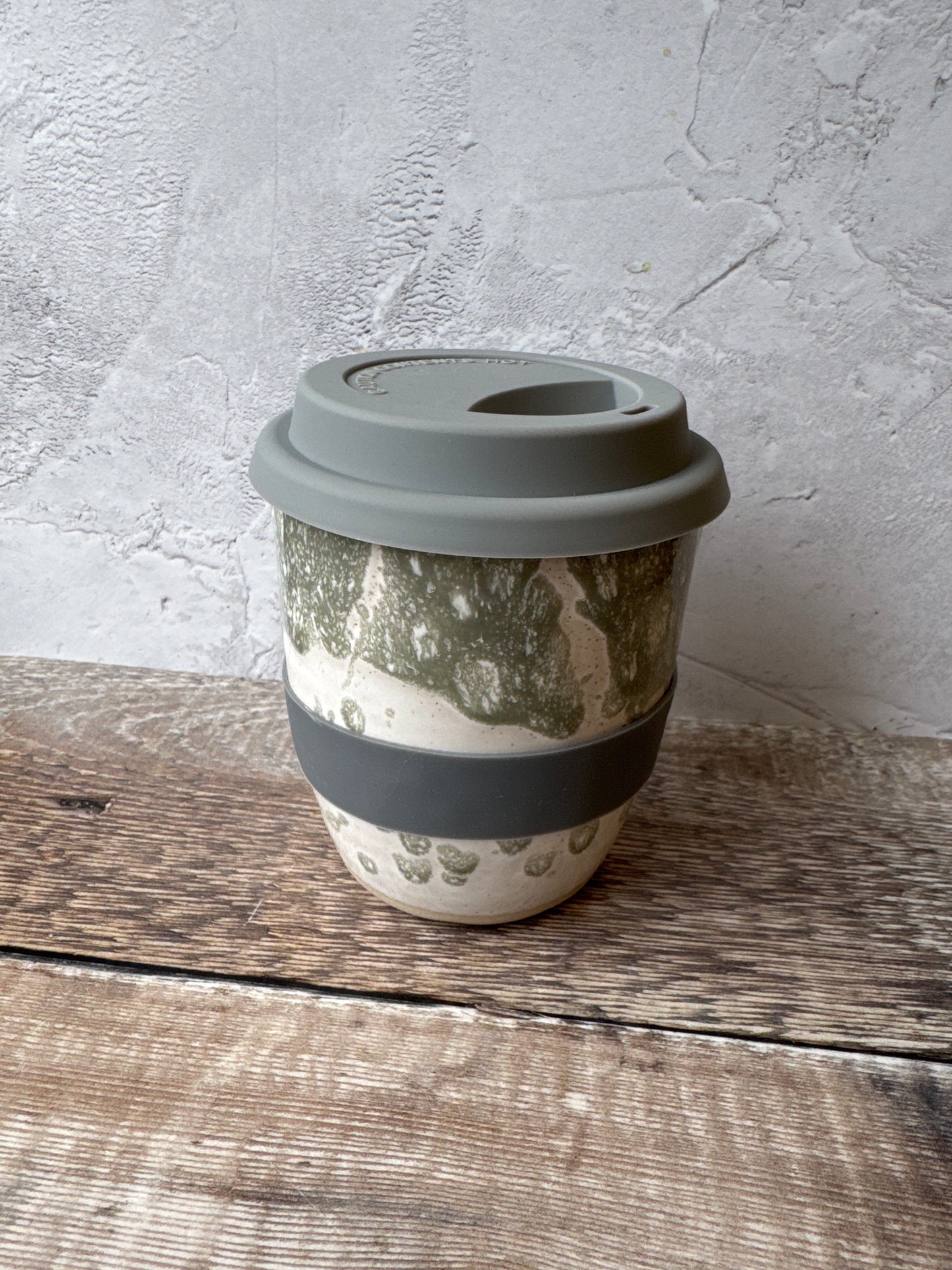 Takeaway Cup - Seafoam Design