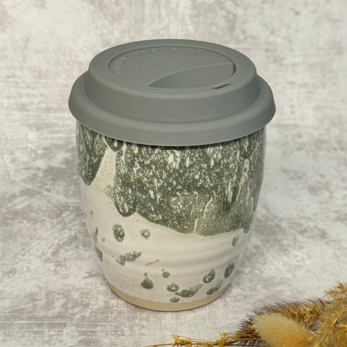 Takeaway Cup - Seafoam Design