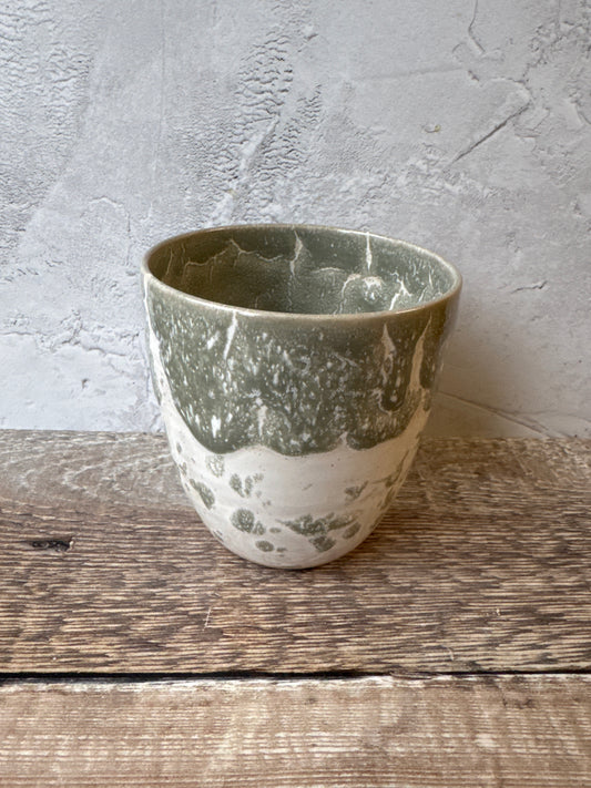 Tumbler Cup - Sea Foam Design