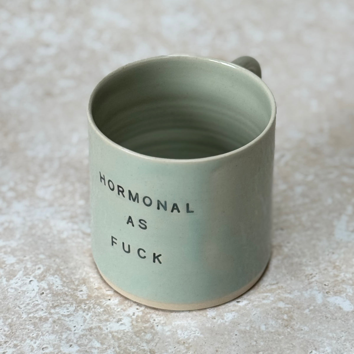 ‘Hormonal As Fuck’ Mug