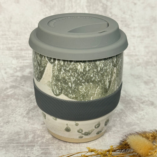 Takeaway Cup - Seafoam Design