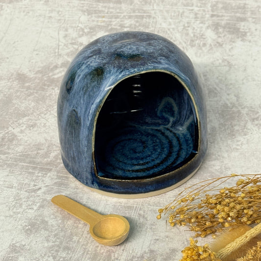 Salt Cellar - Blue Waves Design