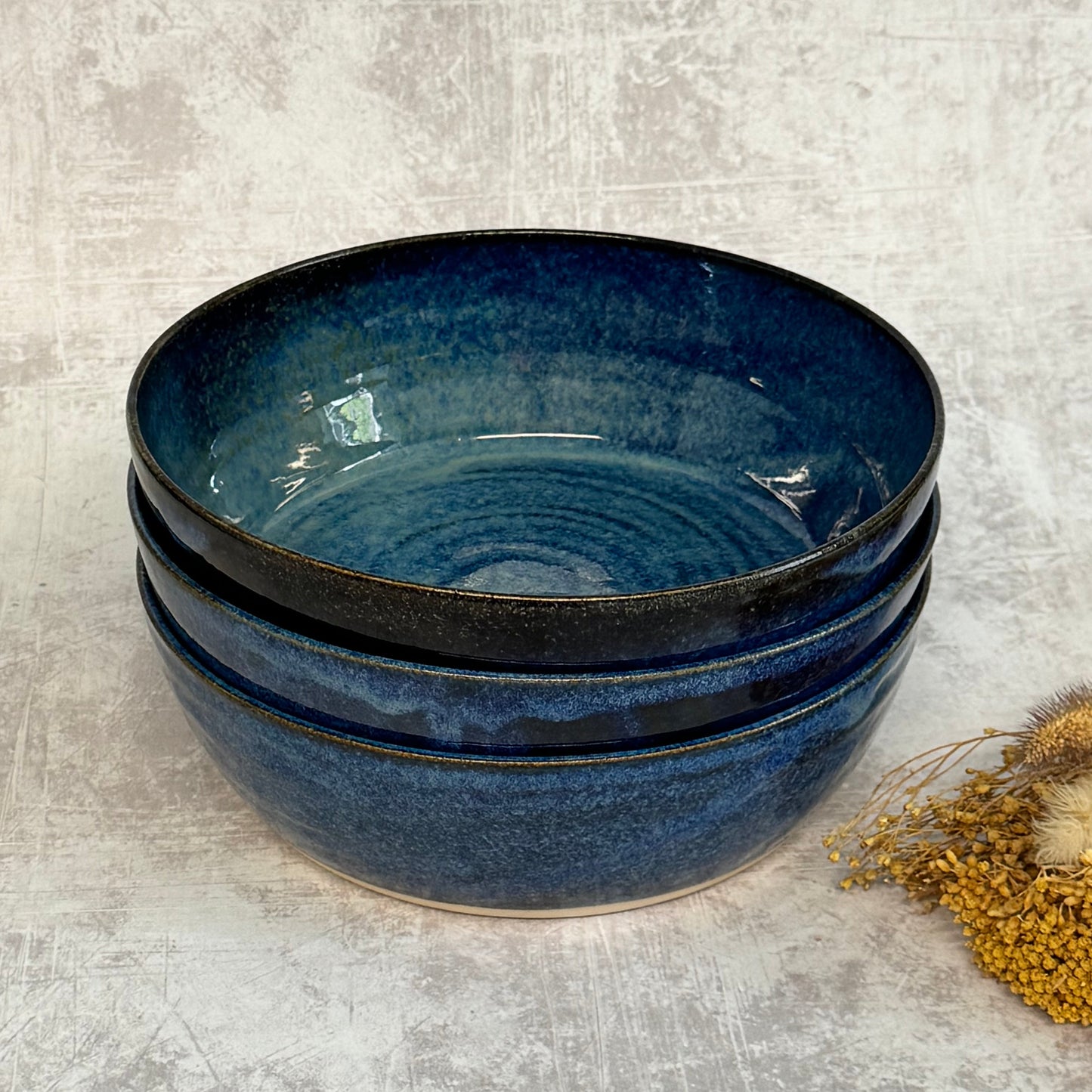 Dinner Bowl - Deep Blue Sea Design