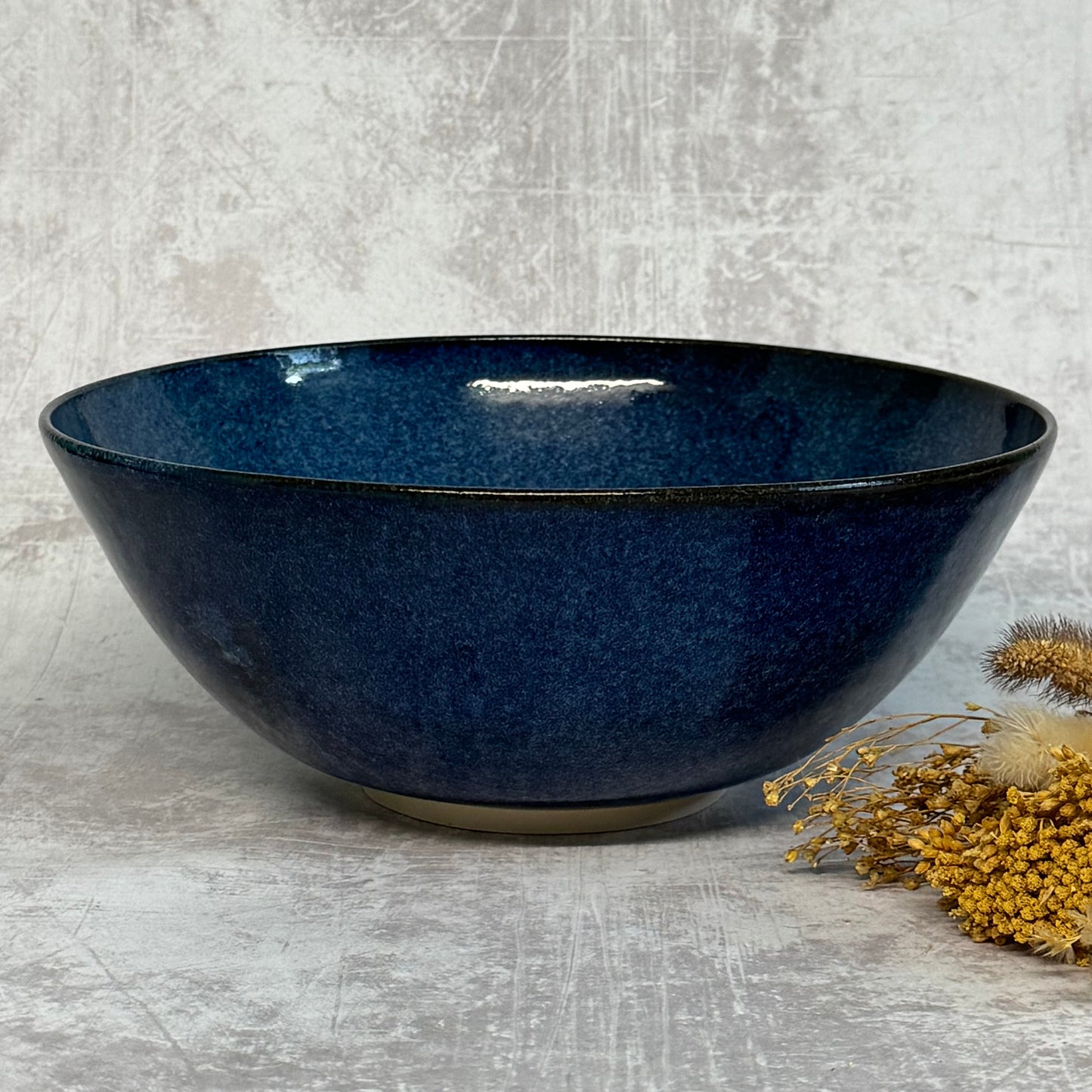 Serving Bowl - Deep Blue Sea Design
